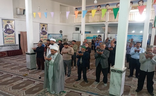 اقامه نماز عید قربان در خراسان جنوبی + تصاویر