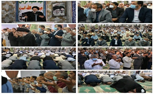 اقامه نماز عید قربان در خراسان جنوبی + تصاویر
