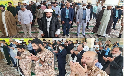 اقامه نماز عید قربان در خراسان جنوبی + تصاویر