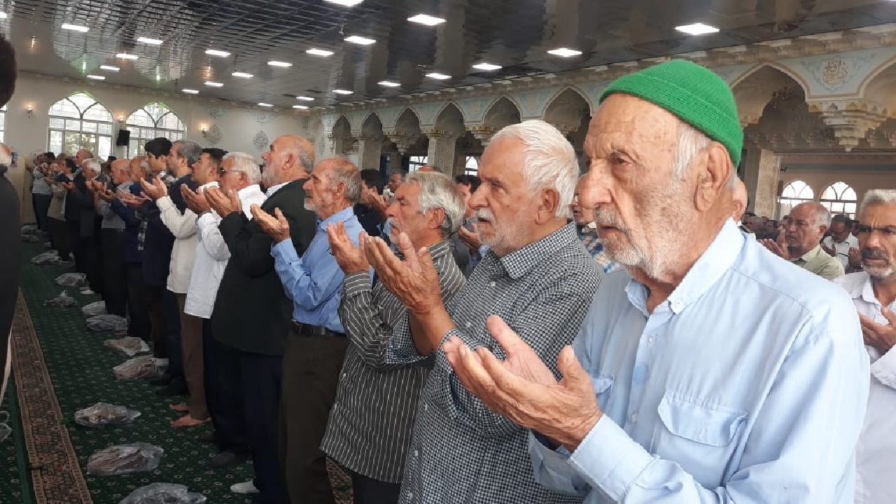 اقامه نماز عید قربان در شهرستان های خراسان‌ رضوی+ عکس