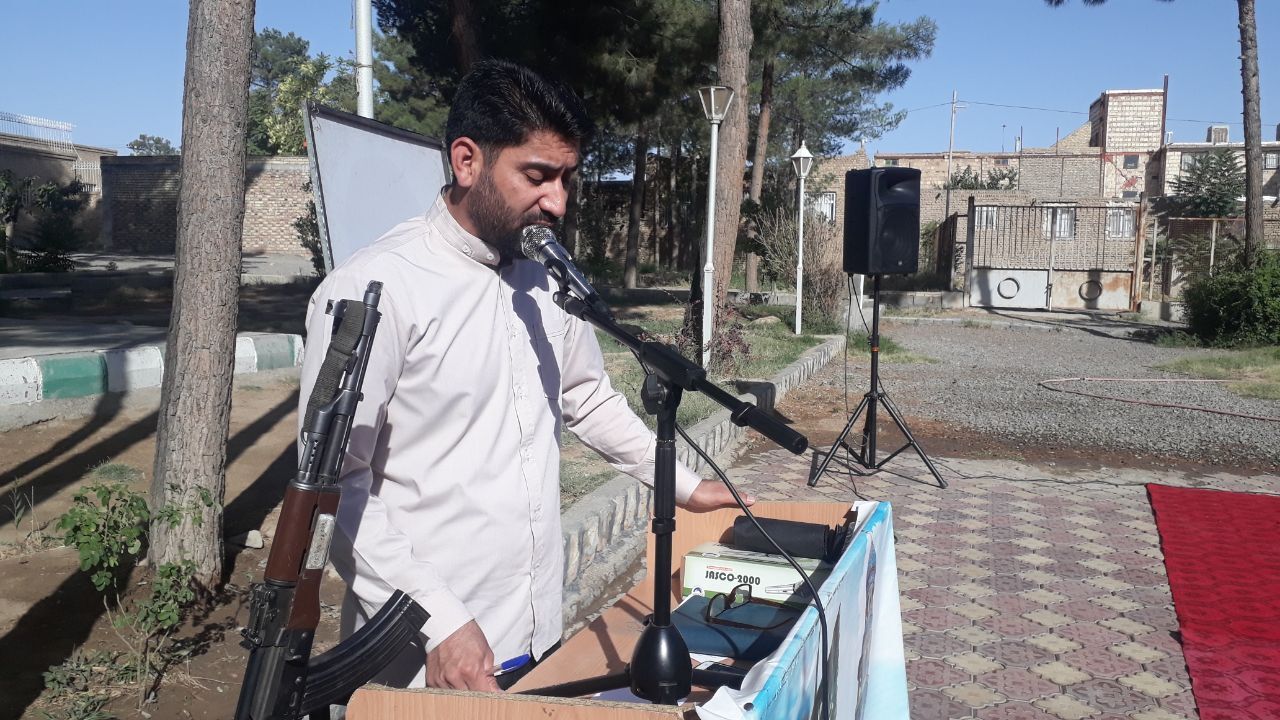 عید قربان اقامه نماز عید قربان در صالح آباد + فیلم و تصاویر