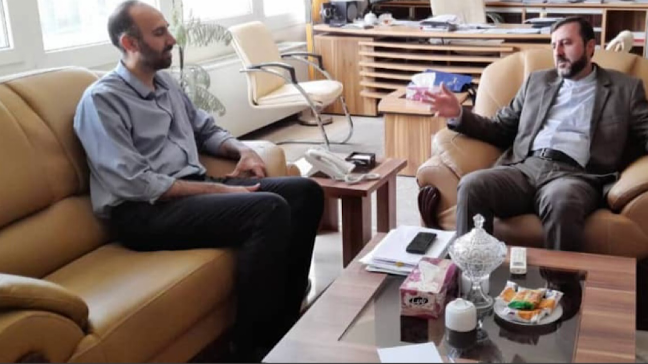 دیدار فرزند حمید نوری، زندانی ایرانی در سوئد با دبیر ستاد حقوق بشر