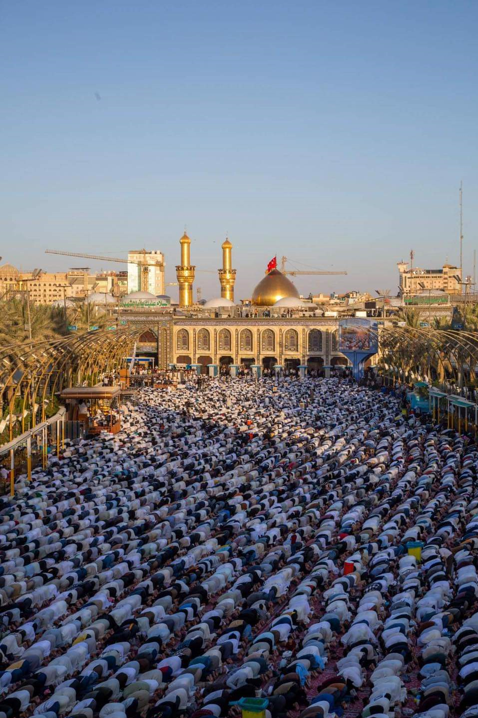 اقامه نماز عید قربان در بین الحرمین