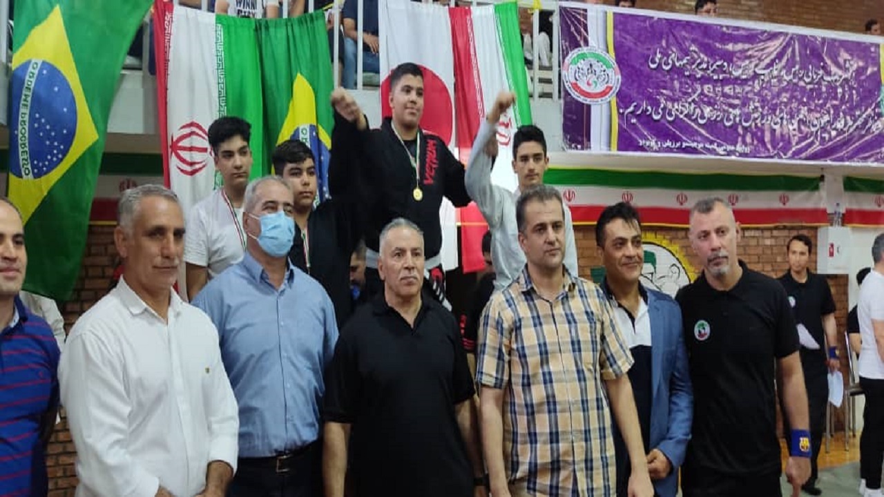 درخشش نمایندگان قم در پیکارهای جوجیتسو برزیلی کشور