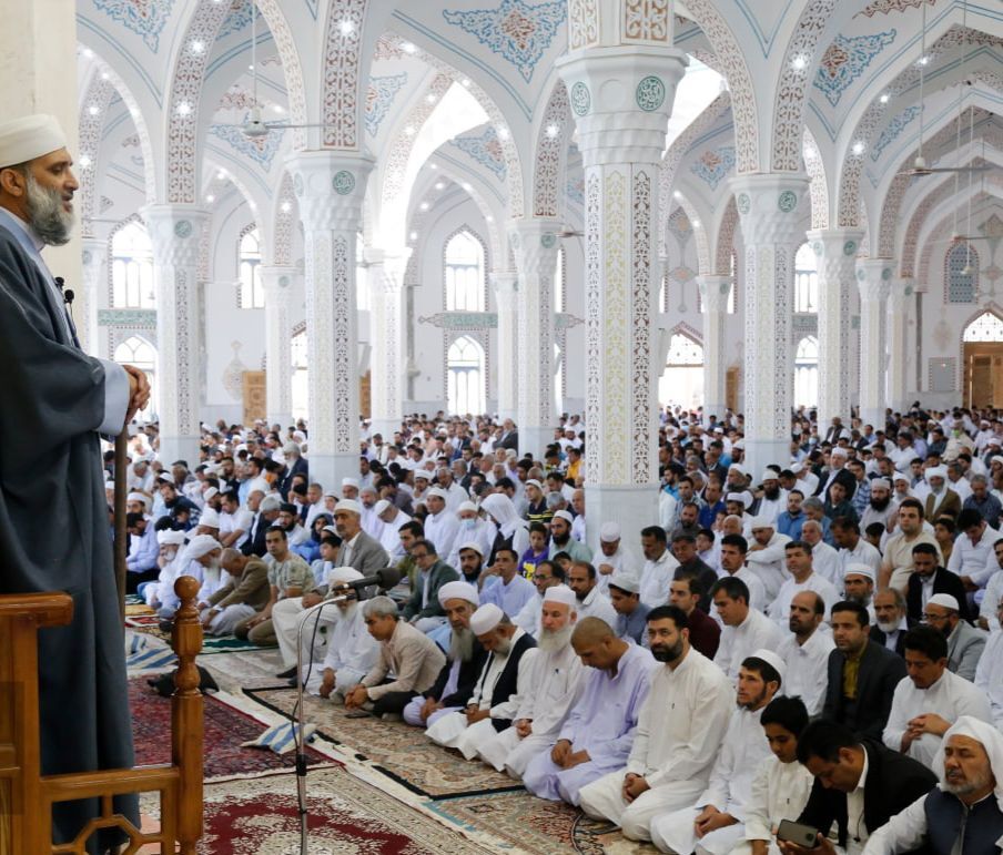 اقامه نماز عید قربان در شهرستان های خراسان&zwnj; رضوی+ عکس