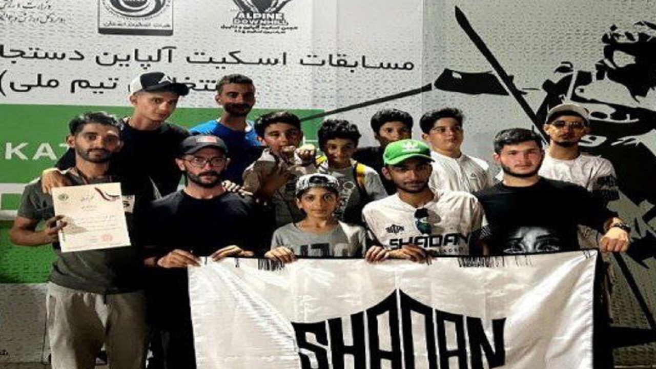 ۴ مدال سهم مازندران در مسابقات اسکیت آلپاین