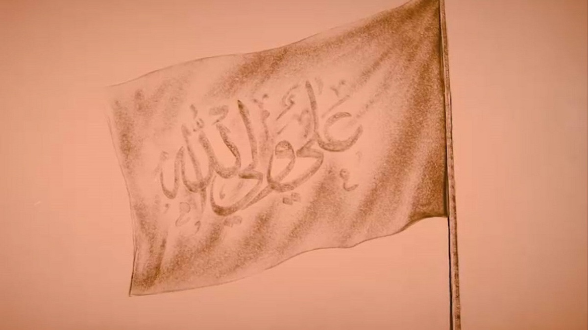 خلق اثر هنری با یک روش جالب + فیلم