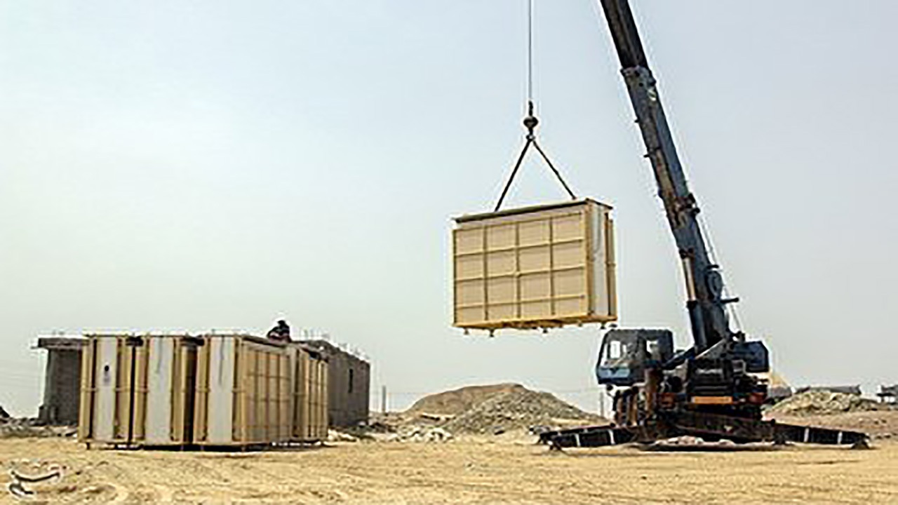 ارسال ۵۴ کانکس دیگر سپاه به روستای سایه خوش