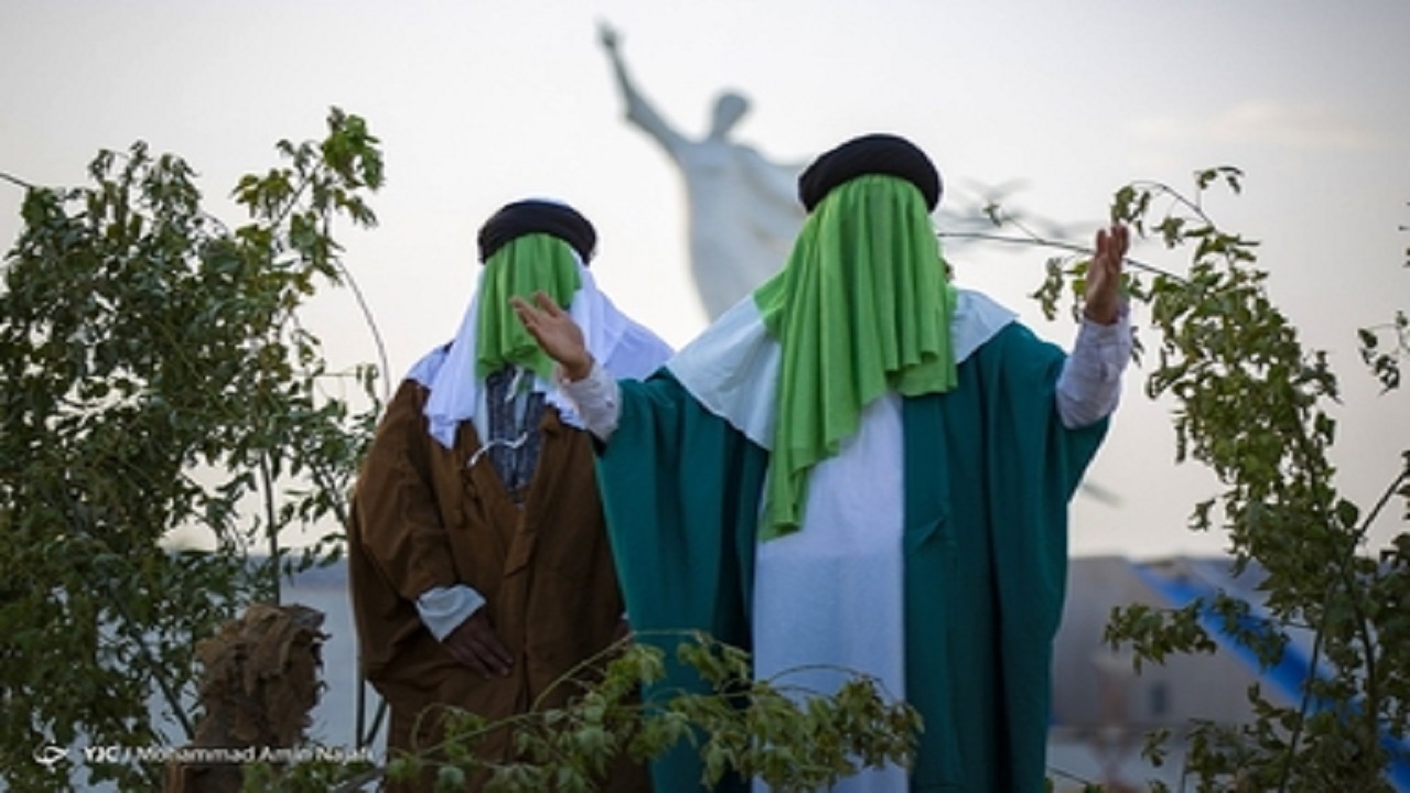 حضور نخستین اهل تسنن در جشنواره پرده خوانی غدیر