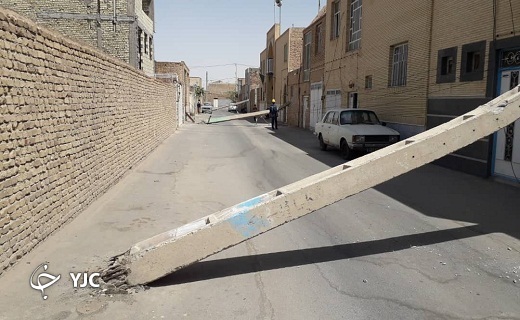 سقوط تیر برق&zwnj;هایی که به خیر گذشت