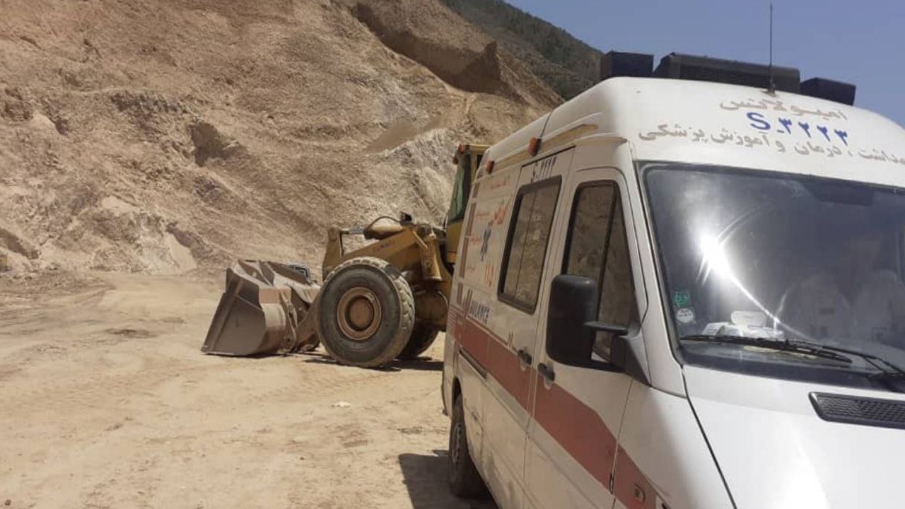 مرگ بر اثر ریزش سنگ