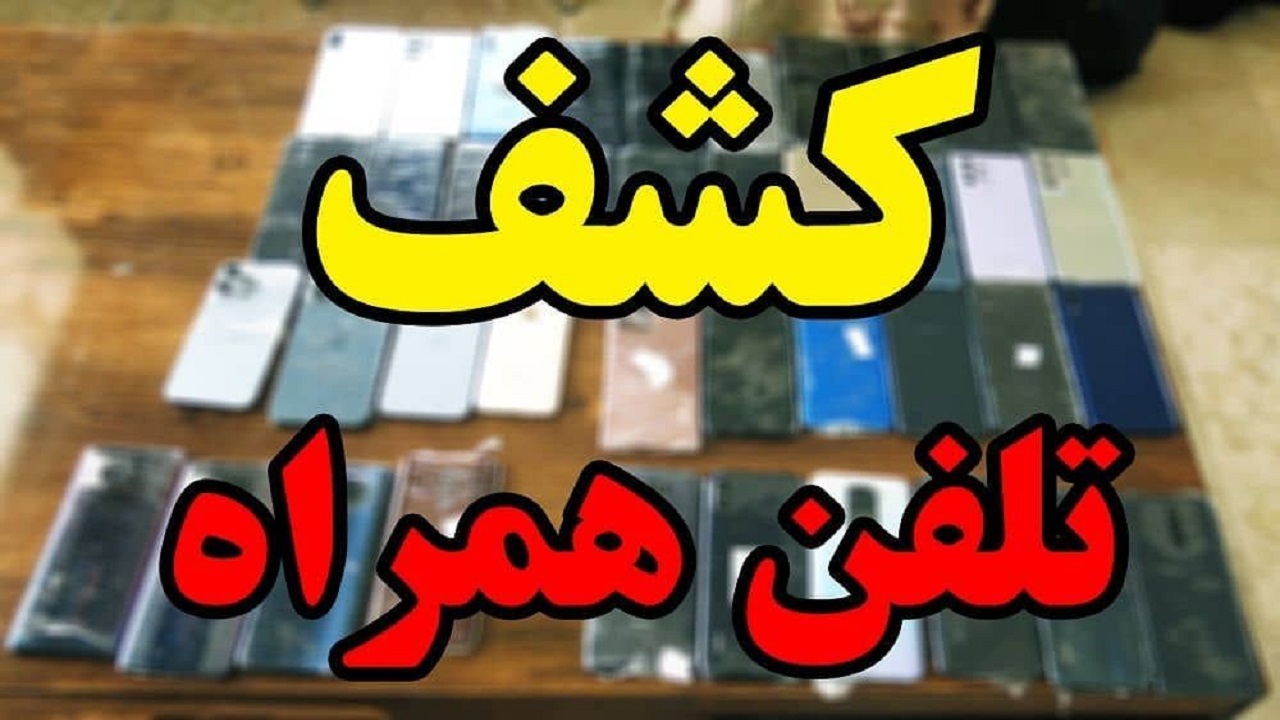 کشف ۴۰ دستگاه گوشی سرقتی حین خروج از کشور در مرز دوغارون