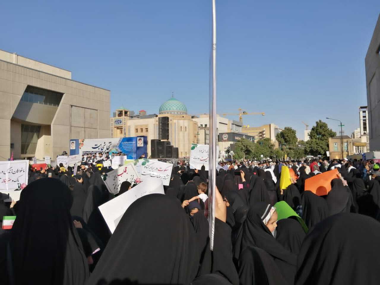 اجتماع بزرگ عفاف و حجاب در مشهد مقدس+ عکس اجتماع بزرگ عفاف و حجاب در مشهد مقدس+ عکس