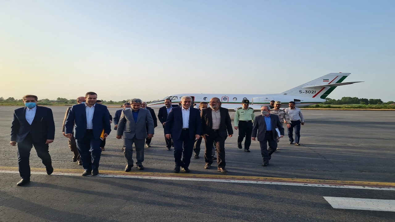 وزیر کشور وارد گیلان شد