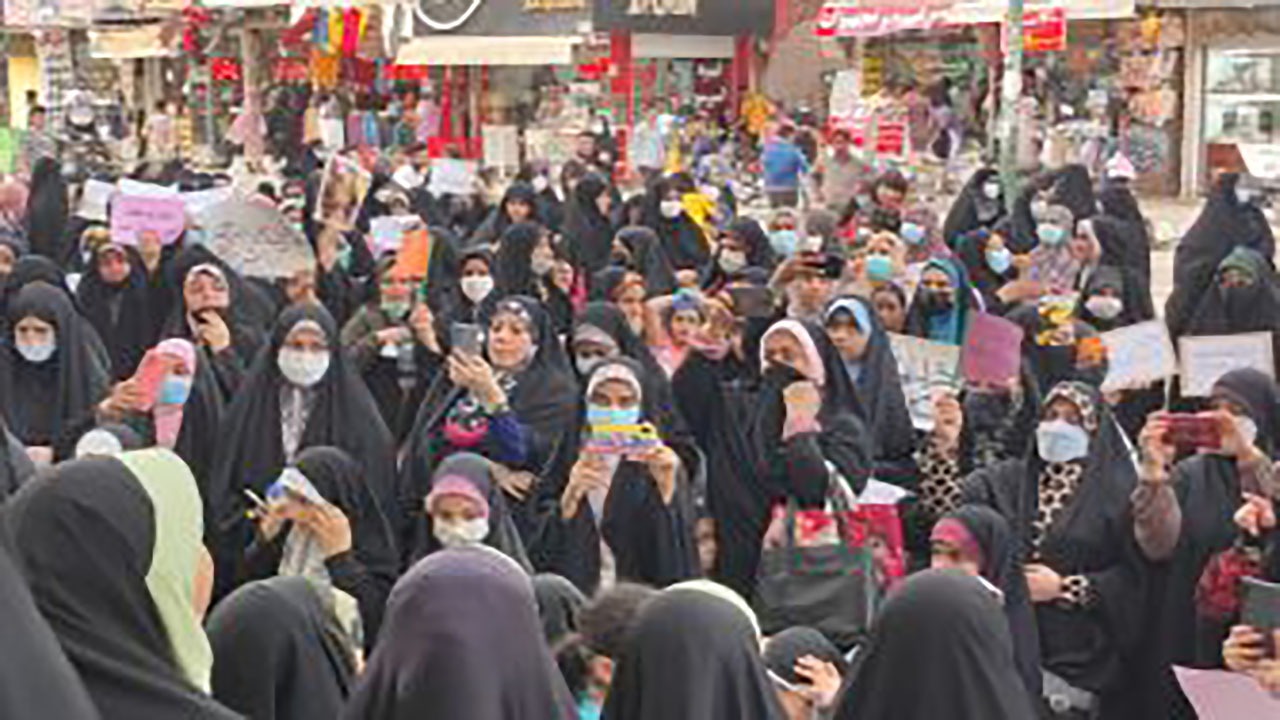 تجمع بانوان بندرعباس بمناسبت روز عفاف و حجاب