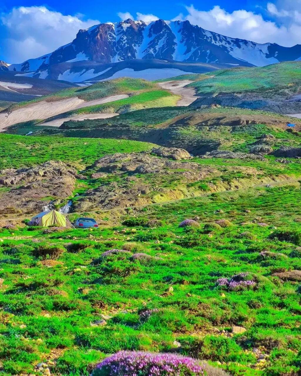 تصاویری از طبیعت کوه دالامپر در شمال غرب کشور