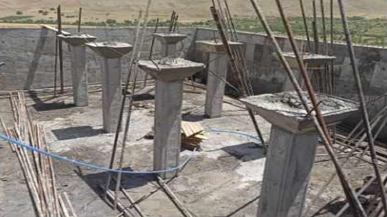 احداث مخزن آب شرب روستای منصور آوج
