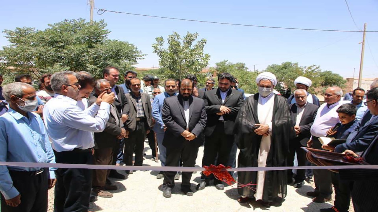 افتتاح ساختمان شورای حل اختلاف یزدان آباد زرند