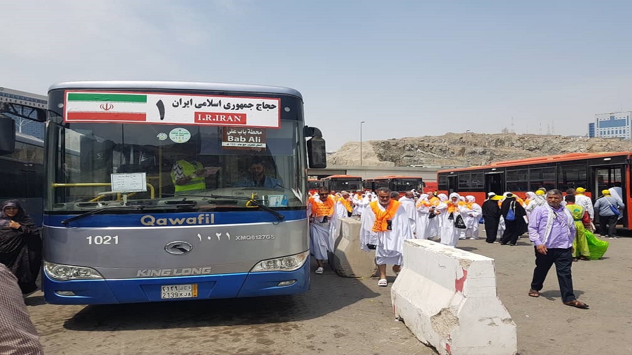 آغاز حمل و نقل بین شهری زائران از مکه به مدینه