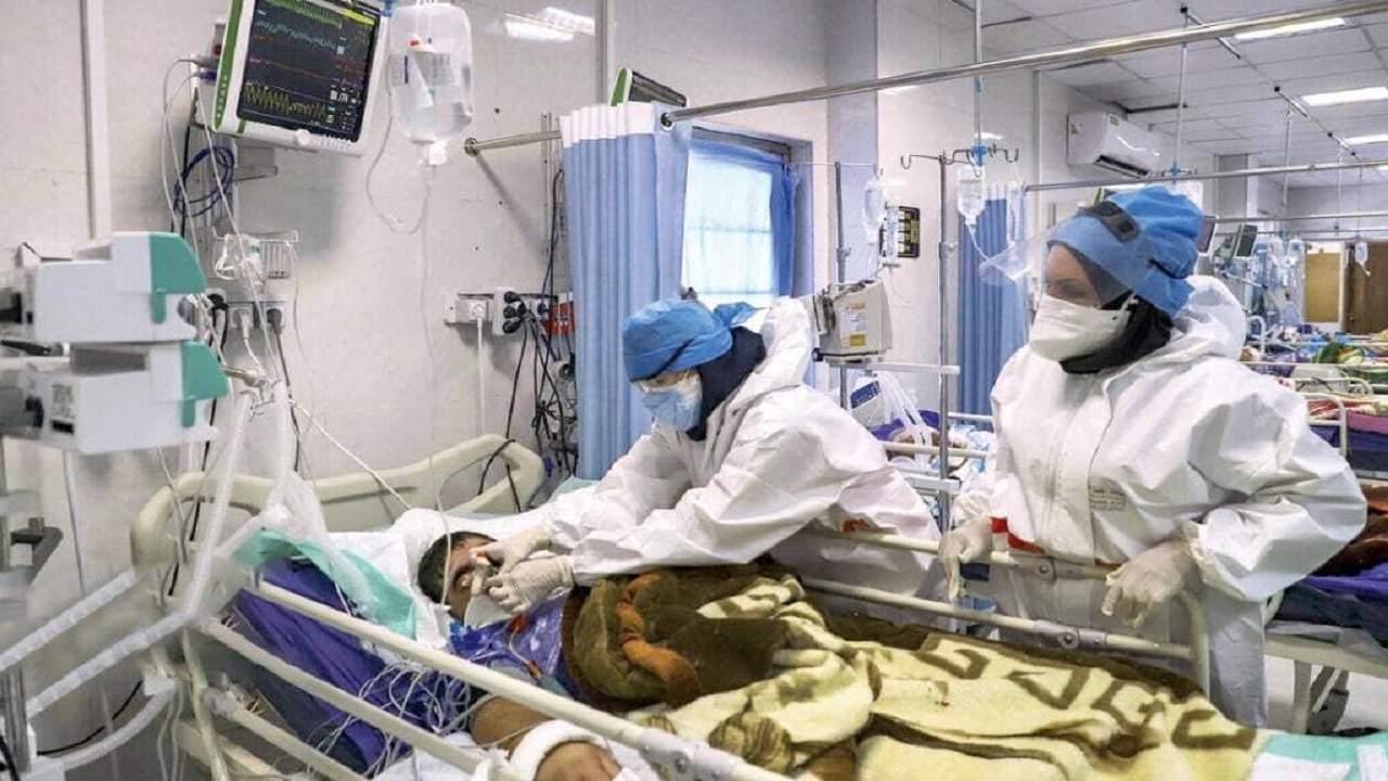 نفس تنگ یک بیمار مبتلا به کرونا در مراکز درمانی چهارمحال و بختیاری