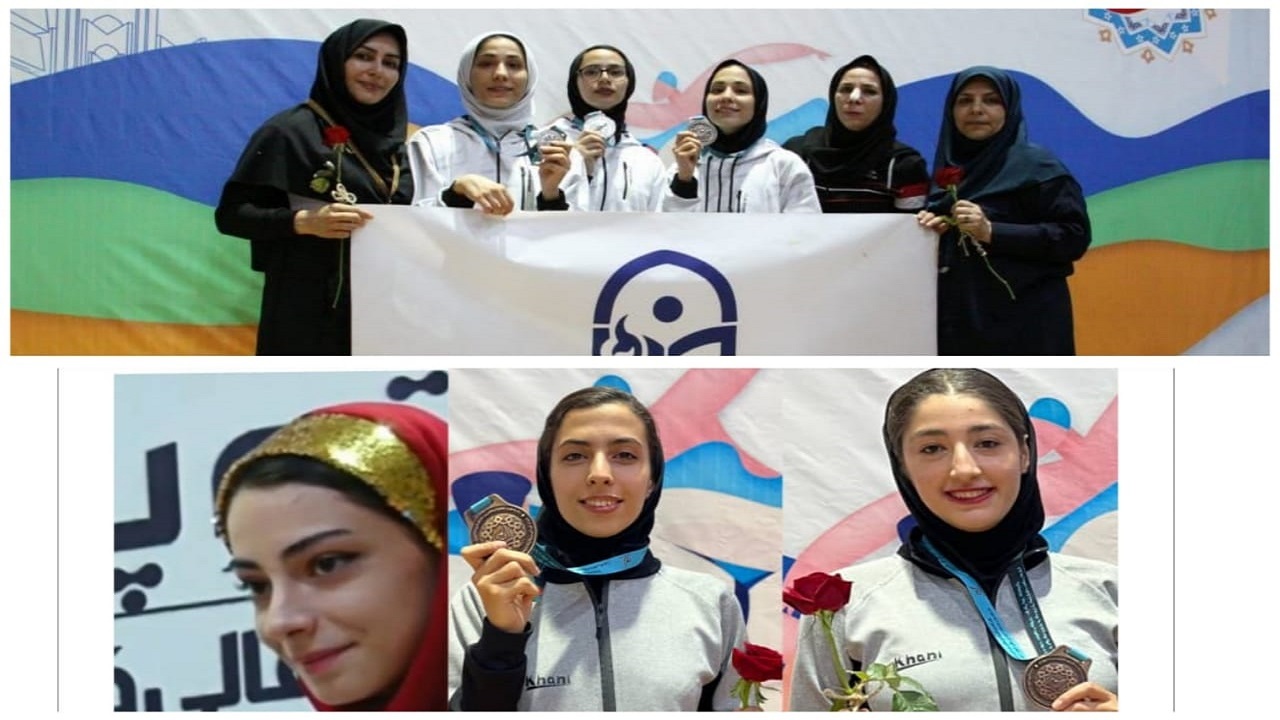 شش مدال سهم دختران تکواندو کار اصفهانی در المپیاد دانشجویی