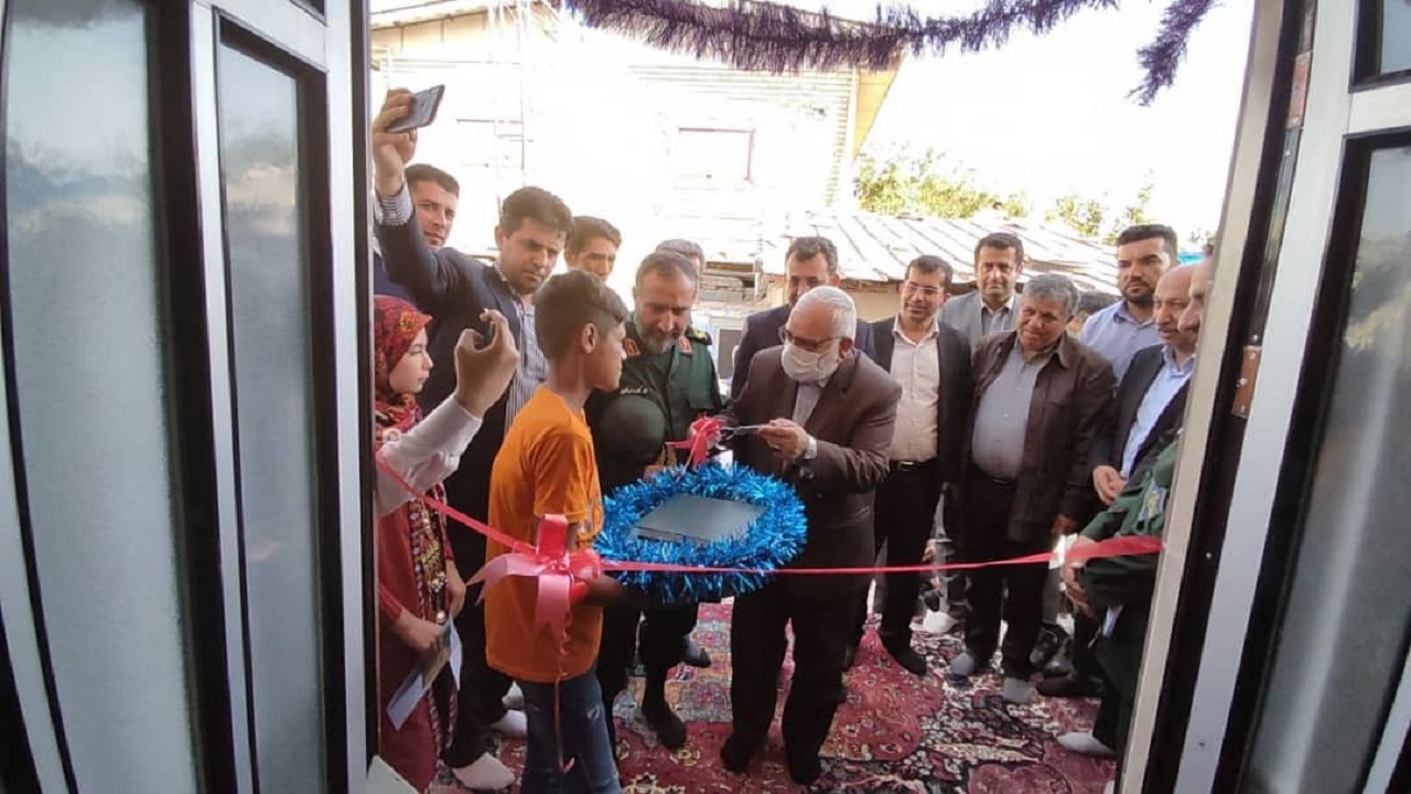 افتتاح متمرکز ۱۵۰ مسکن روستایی در شهرستان علی آبادکتول