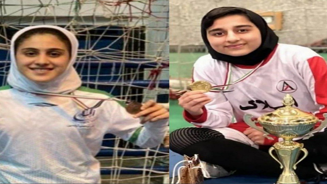 دختران بهنمیری و سرخرودی در اردوی تیم ملی فوتبال