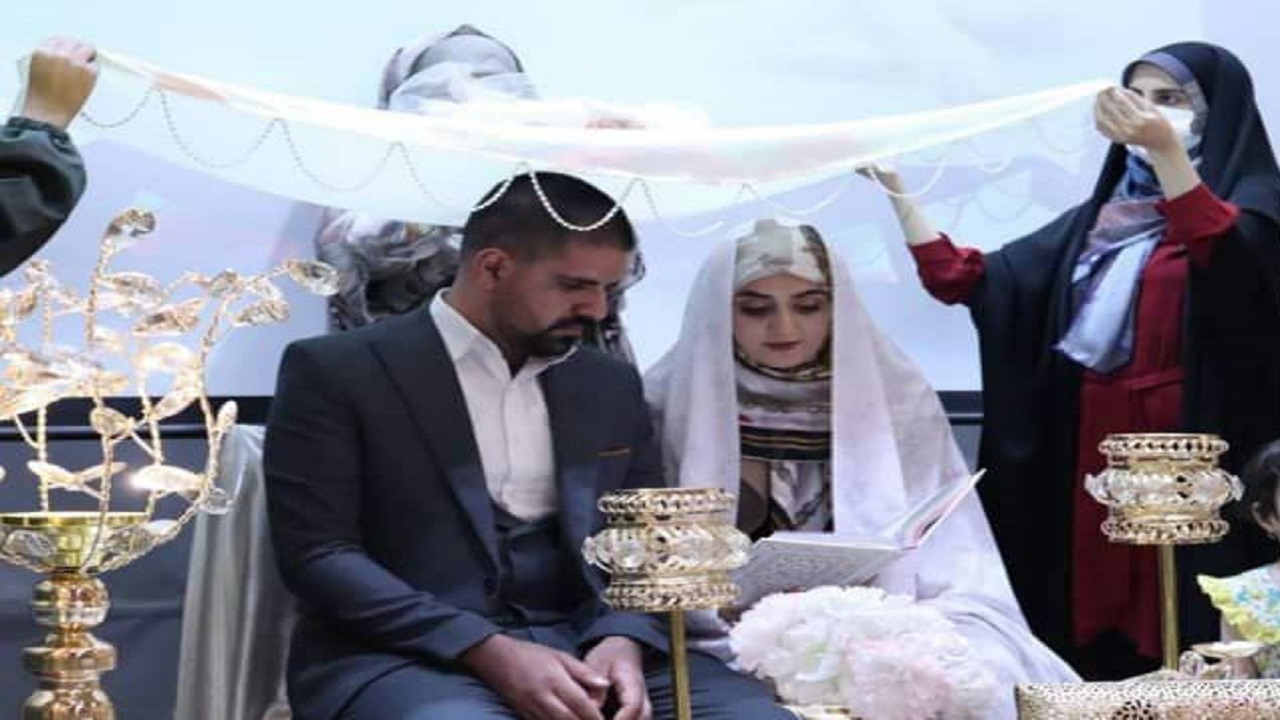 جشن ازدواج دانشجویی در دانشگاه علوم پزشکی قم برپا شد