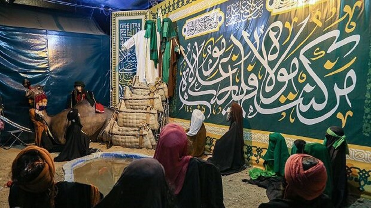 برپایی نمایشگاه غدیر در حرم حضرت معصومه(س)