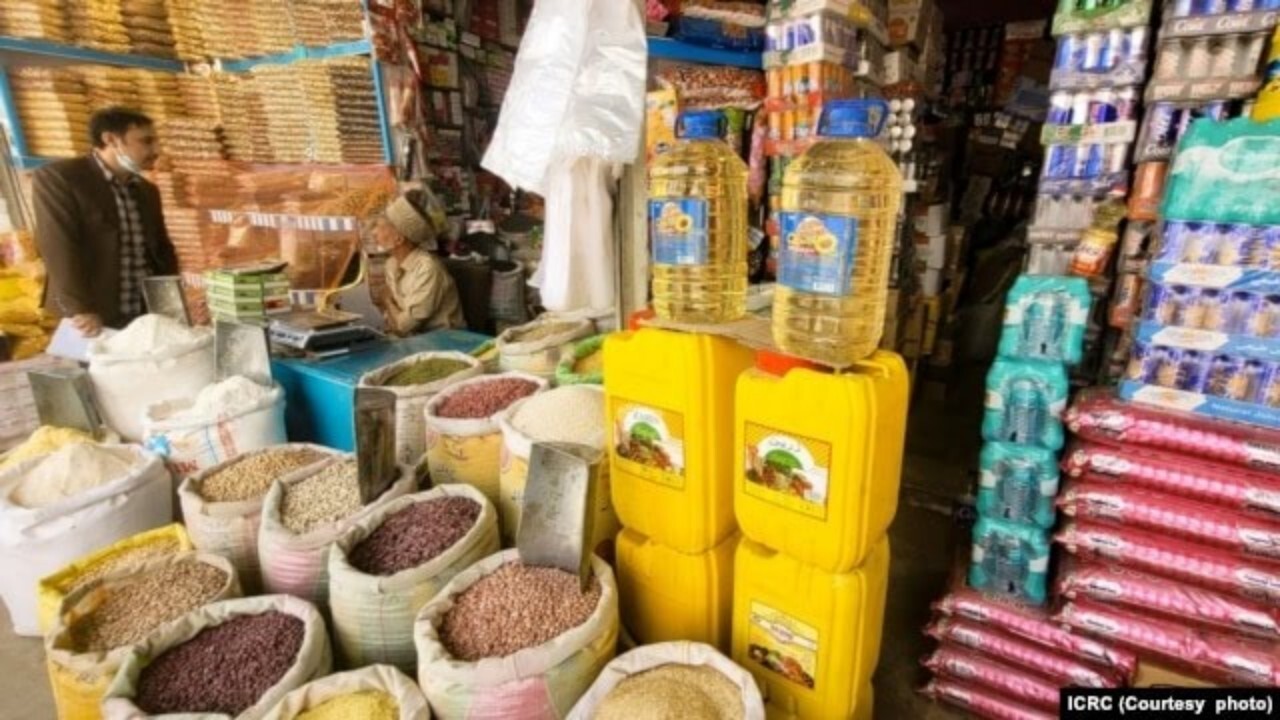 صلیب سرخ از افزایش نرخ مواد غذایی در افغانستان ابراز نگرانی کرد + فیلم