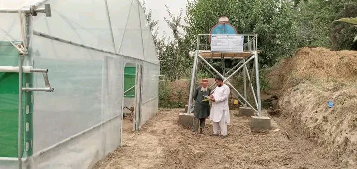 ایجاد ۱۵ سبزخانه ویژه ای زنان نیازمند در ولایت تخار + تصاویر