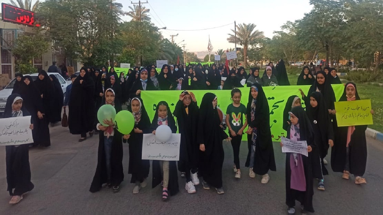 اجتماع بانوان بافقی در حمایت از عفاف و حجاب