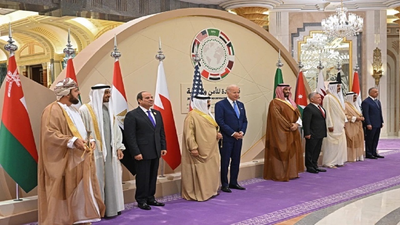 بیانیه ضد ایرانی اجلاس آمریکایی- عربی در جده عربستان