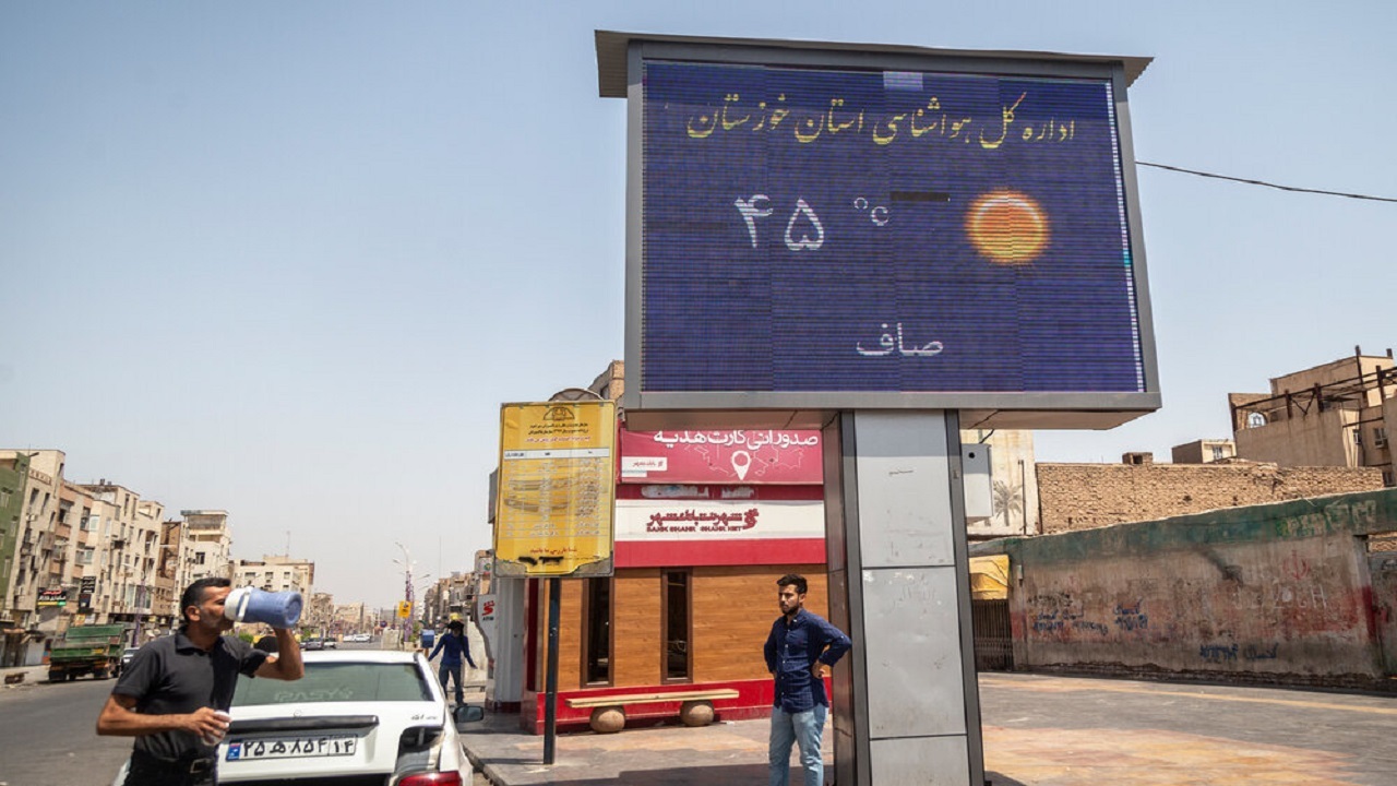 اهواز گرمترین نقطه کره زمین از دید ناسا