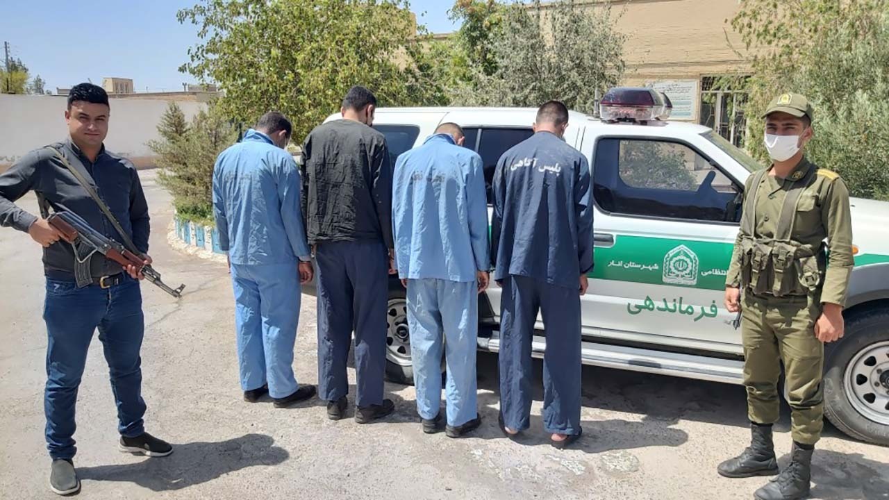 باند سارقان احشام در انار متلاشی شد