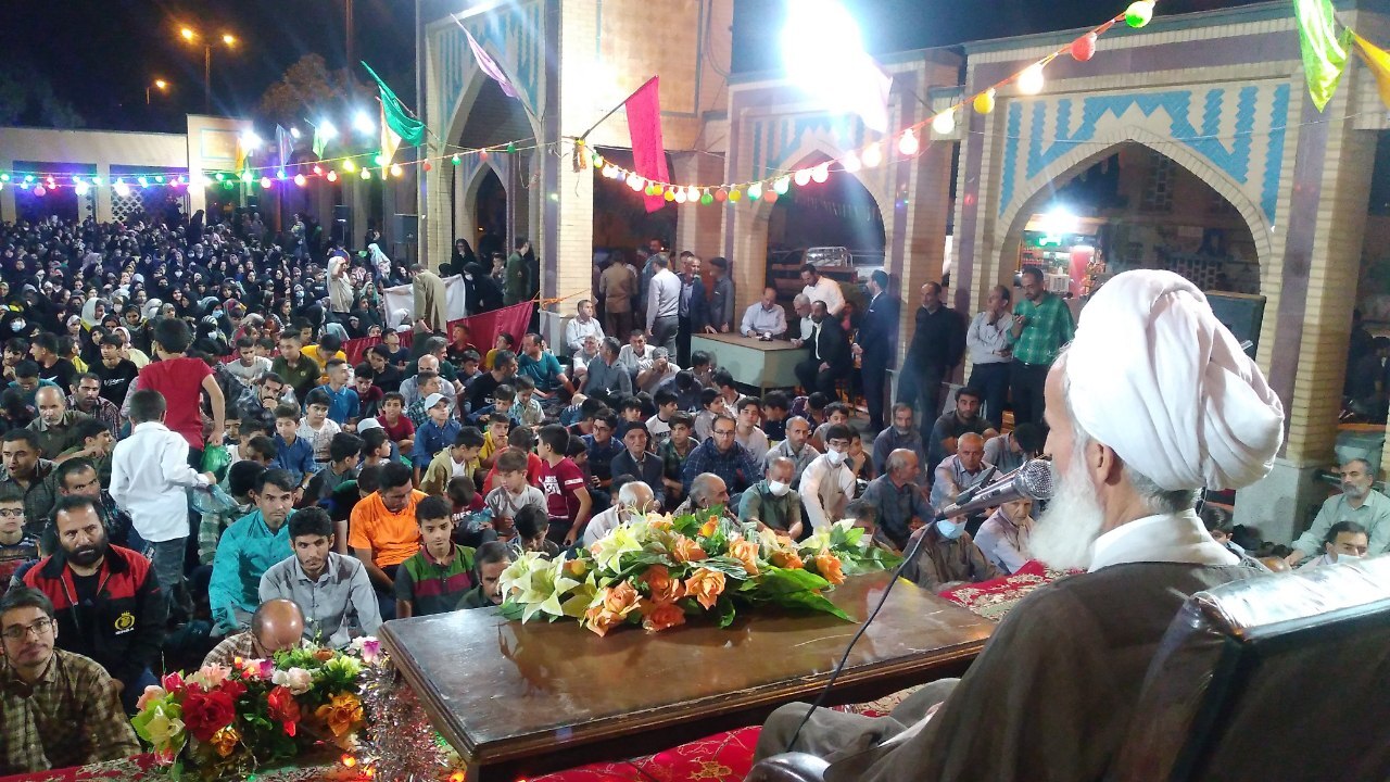 برگزاری جشن عید غدیر در مزار شهدای صالح آباد + فیلم و تصاویر