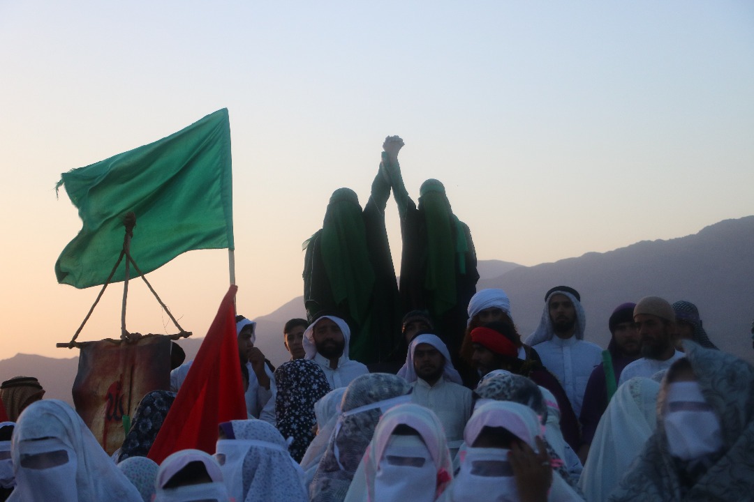 بازسازی واقعه غدیر در ده زیار کرمان