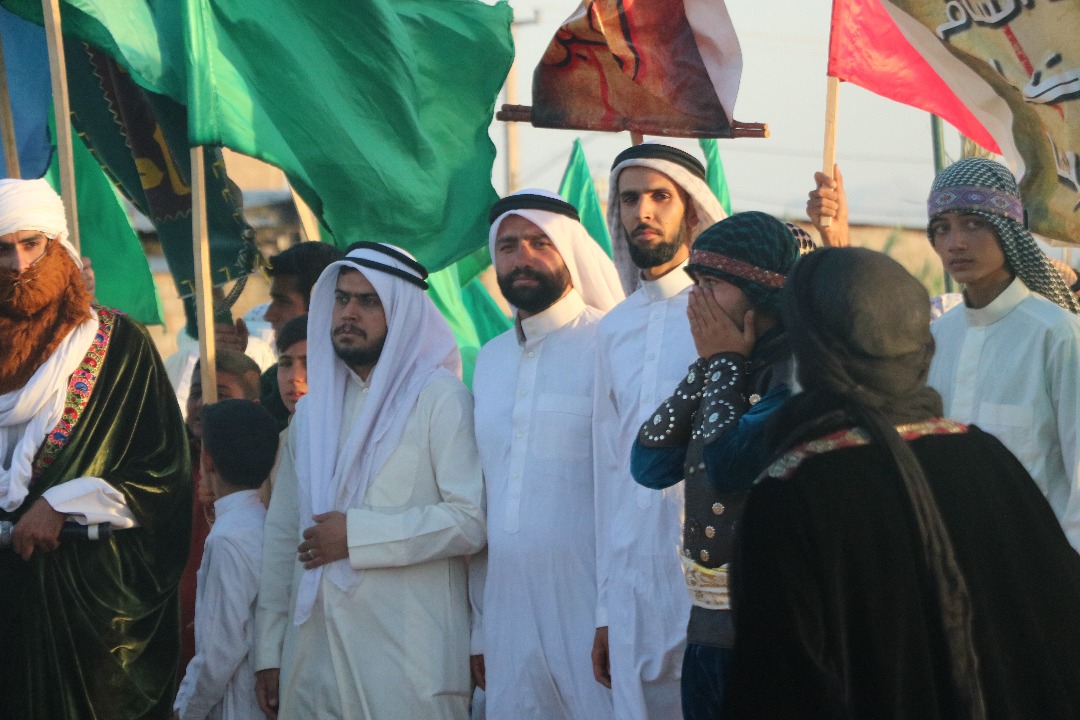 بازسازی واقعه غدیر در ده زیار کرمان