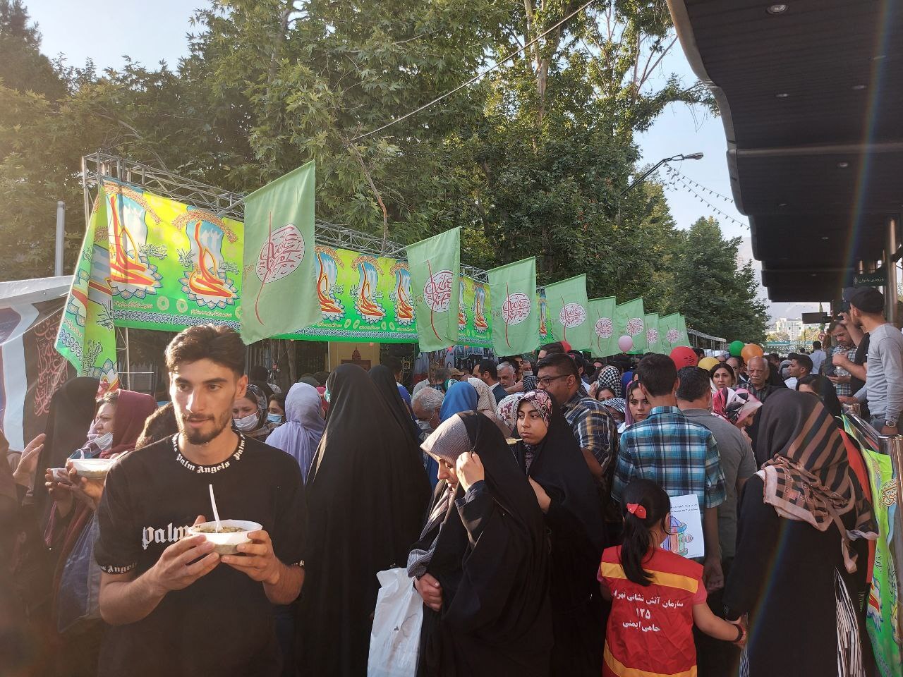 میزبانی میدان ولیعصر از جشن ۱۰ کیلومتری عید غدیر+ تصاویر