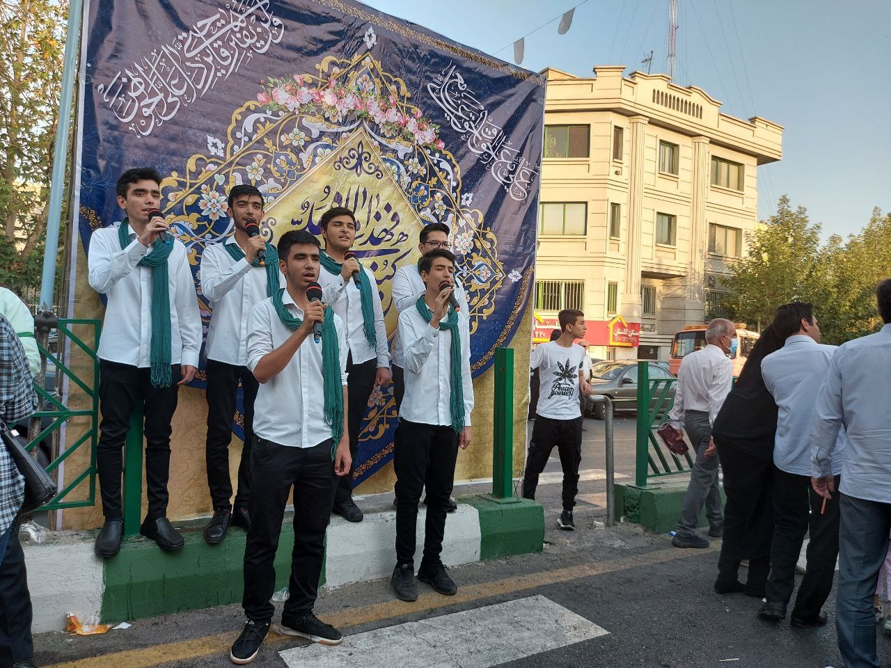 میزبانی میدان ولیعصر از جشن ۱۰ کیلومتری عید غدیر+ فیلم