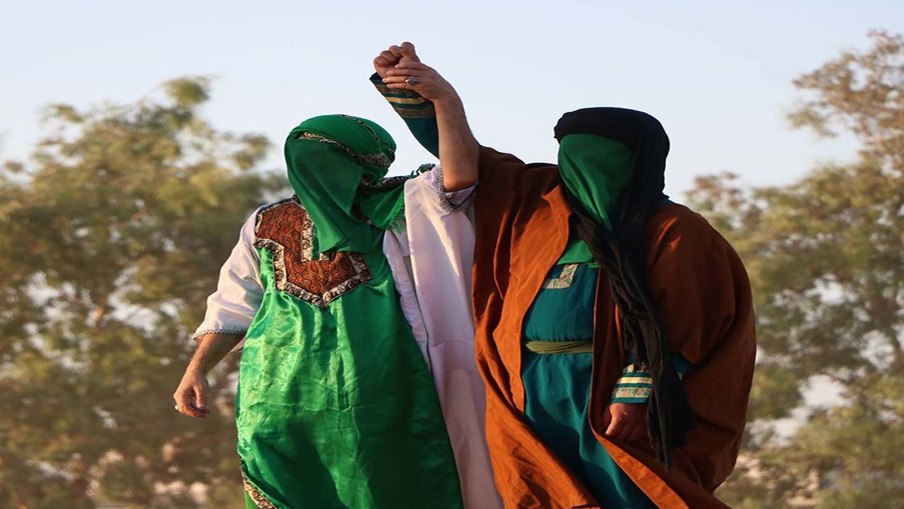 بازسازی عید غدیر خم در رفسنجان 