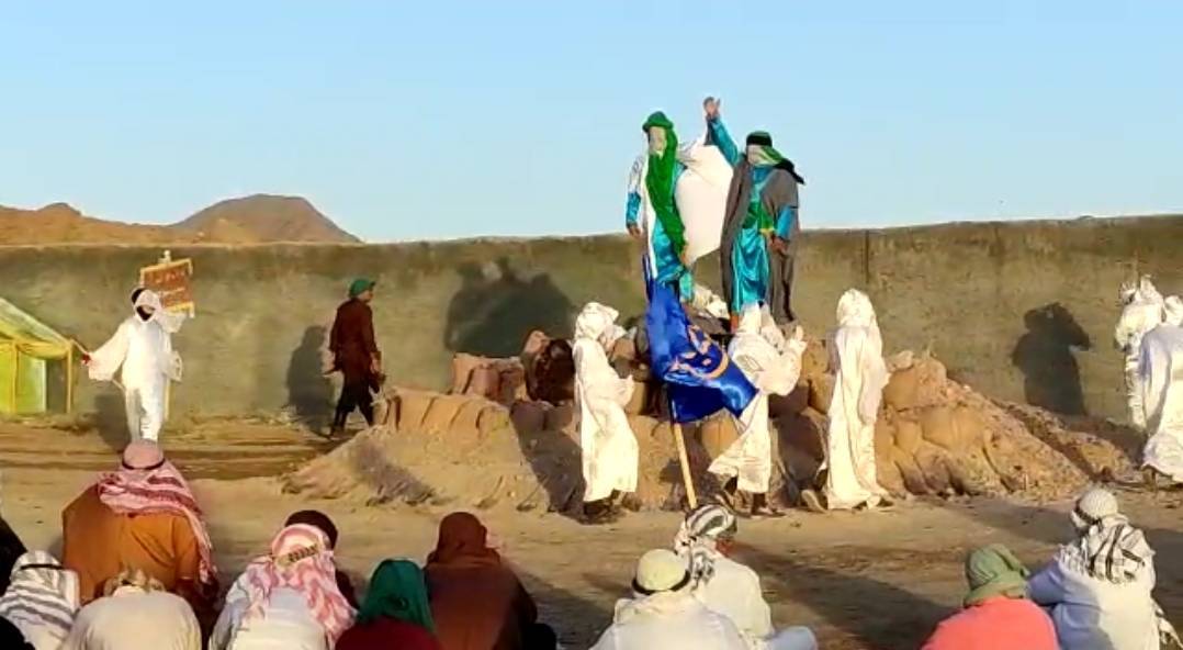 بازسازی عید غدیر خم در زرند