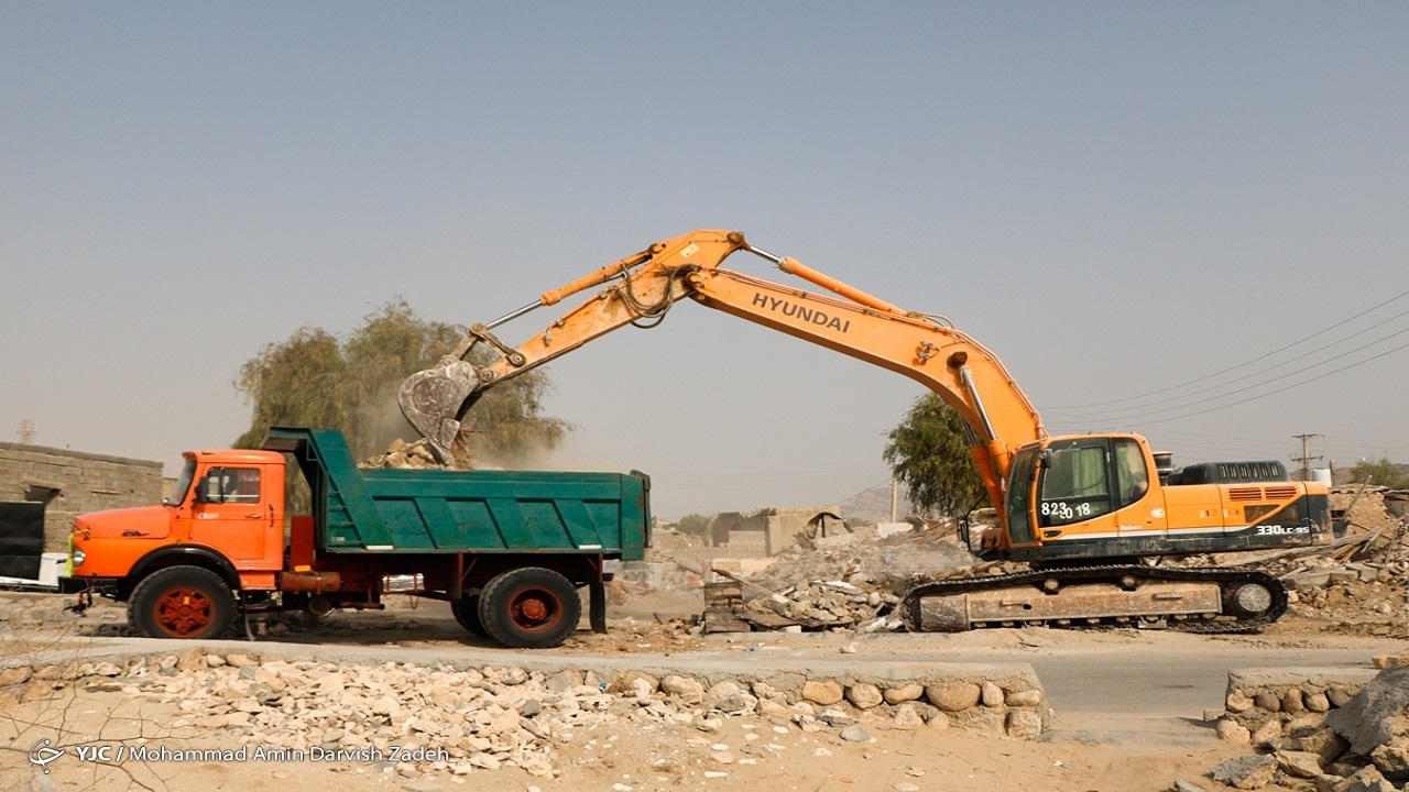 پایان آواربرداری در ۲۴ روستای زلزله زده بندرلنگه/ دولت تسهیلاتی تصویب نکرد