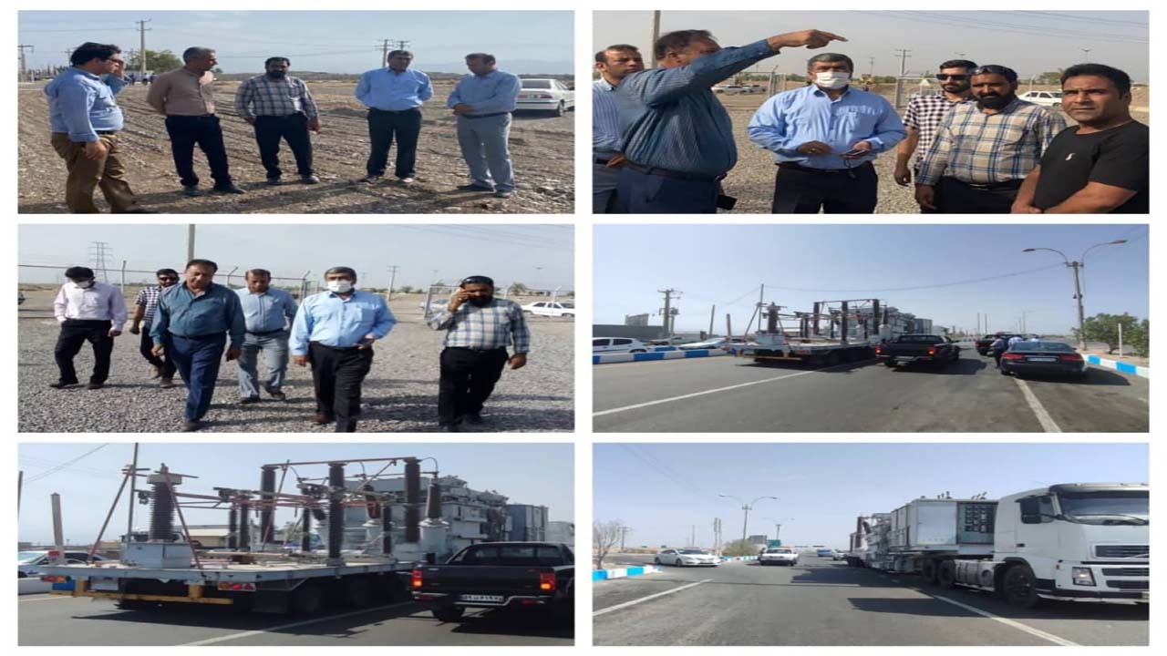 ️پست سیار برق جیرفت تا غروب وارد مدار می‌شود