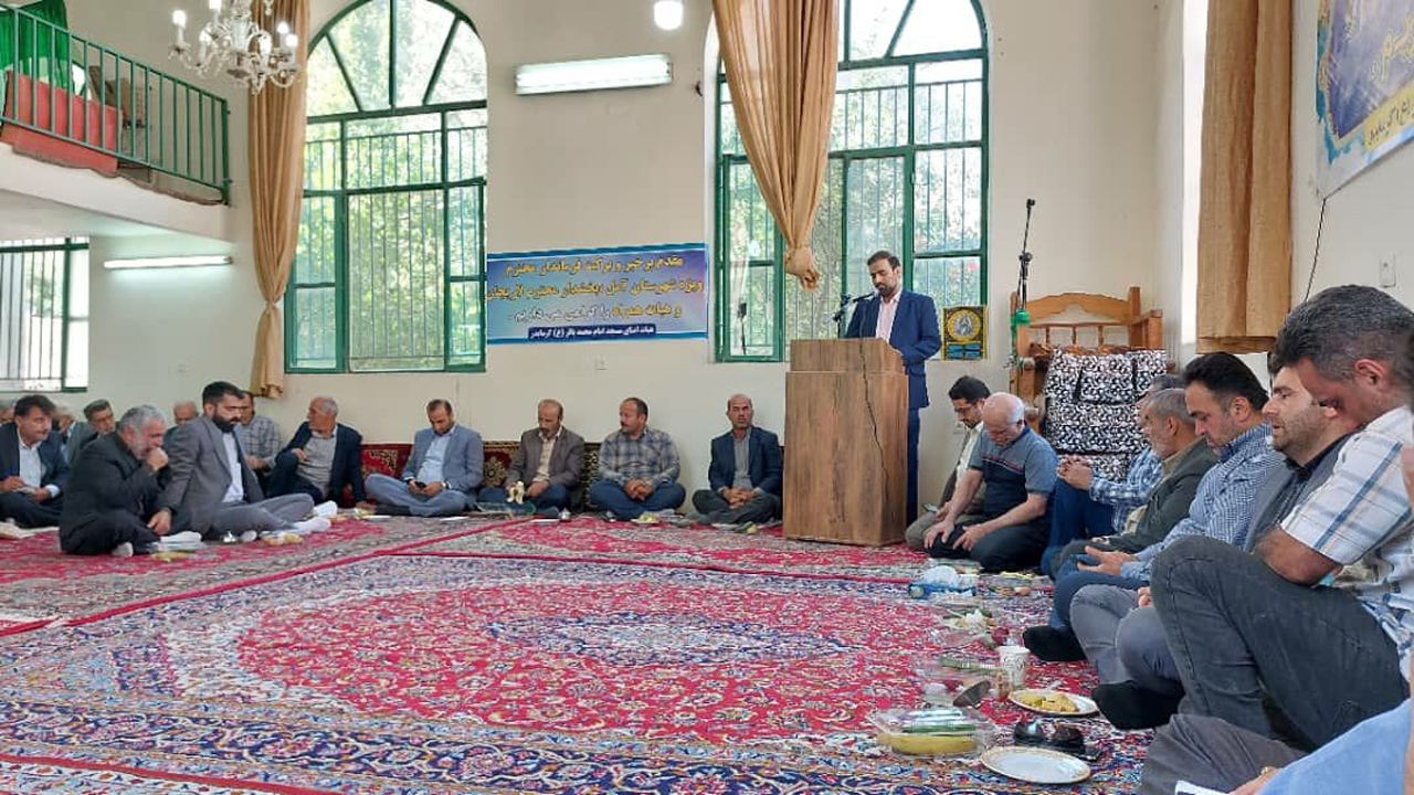 رفع مشکل گازرسانی در لاریجان