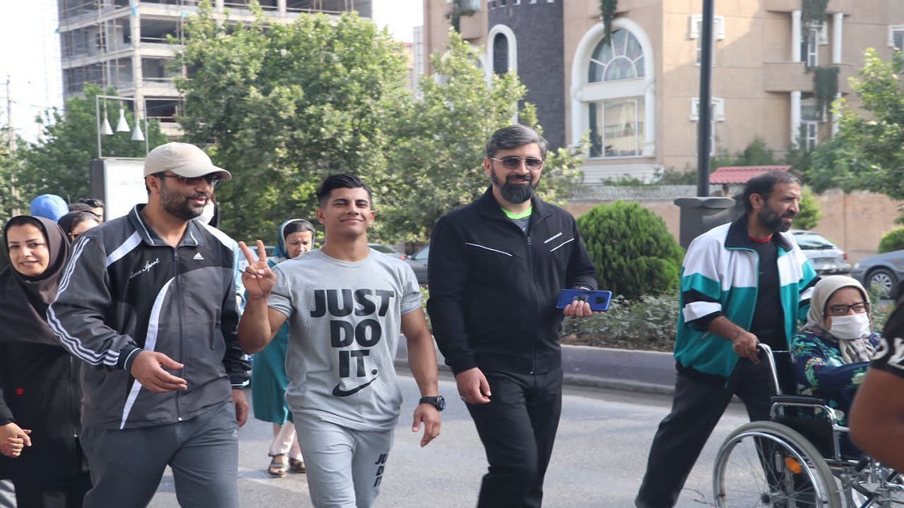 همایش پیاده روی بزرگ خانوادگی در گرگان برگزار شد + تصاویر