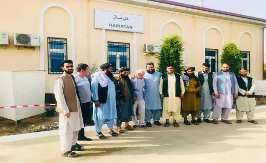 جمع آوری عواید انتقالات خط آهن بلخ آغاز شد + تصاویر
