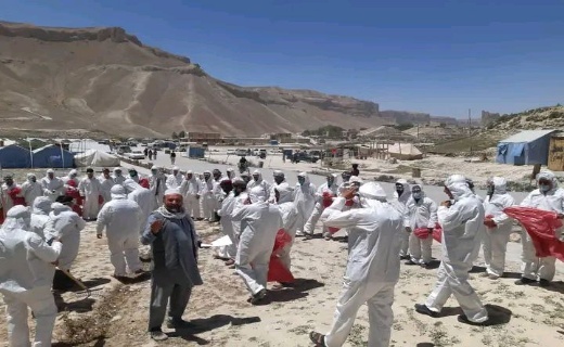 برگزاری حشر عمومی برای پاک کاری زباله ها در پارک ملی بندامیر + تصاویر
