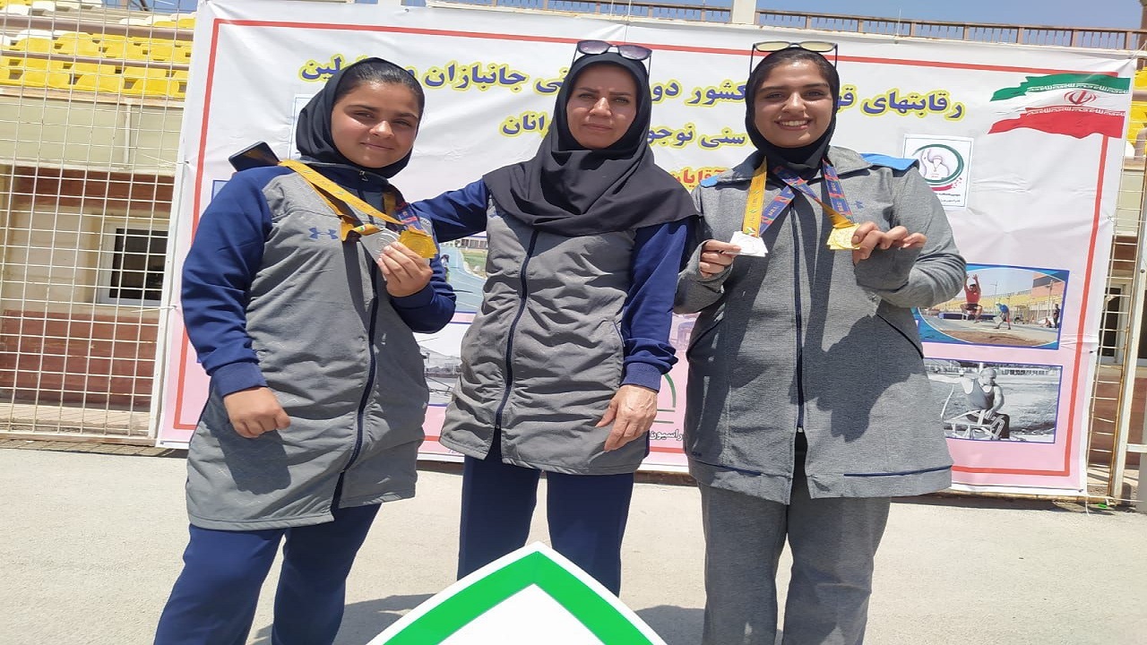 دختران دوومیدانی کار خراسان رضوی در مسابقات کشوری خوش درخشیدند