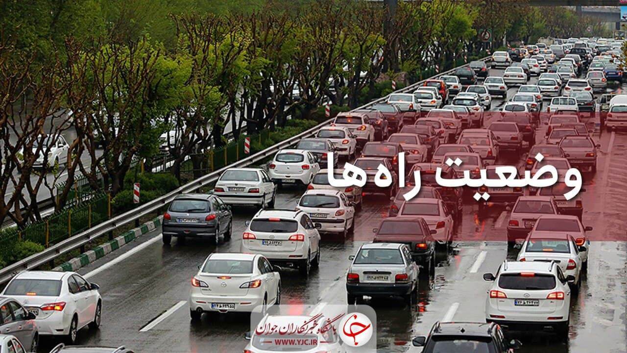 کاهش ۲.۴ درصدی تردد در محور‌های برون‌شهری نسبت به دیروز